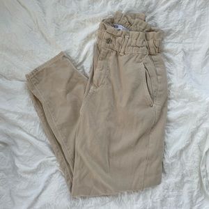 Zara High Waist Straight Leg Pant